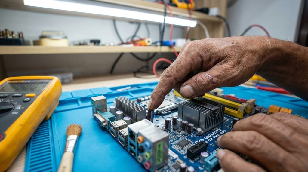 Deretan motherboard LGA 775 tangguh dan bandel rekomendasi teknisi hardware untuk restorasi PC retro.